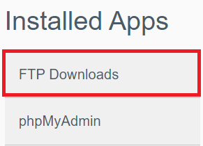 Pasos para instalar y configurar la aplicación de descargas FTP de