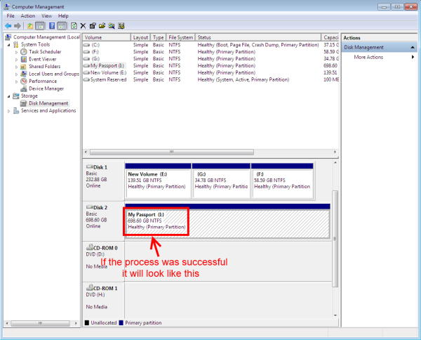 types of hard disk formatting