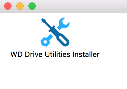 install wd drive utilities
