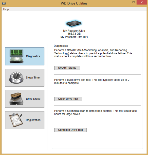 Wd my book format utility