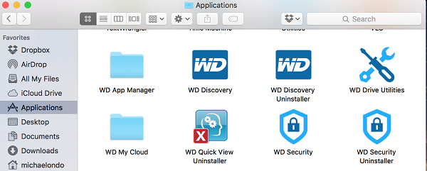 wd drive utilities linux