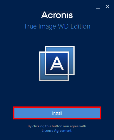 acronis true image not detecting wd edition