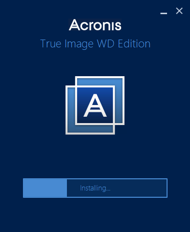 acronis true image we edition vista