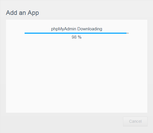 Install phpMyAdmin App on My Cloud Firmware 2.30.165 and Higher