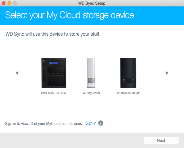 wd sync for mac