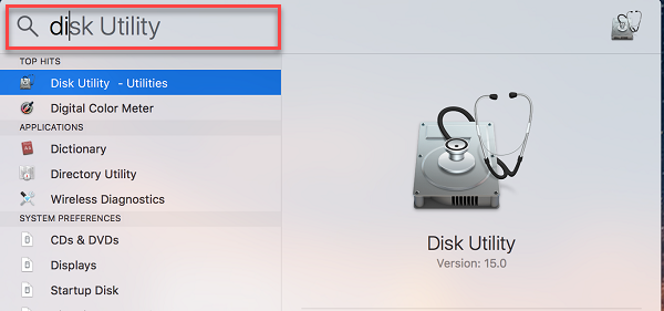 disk utility (wd) mac