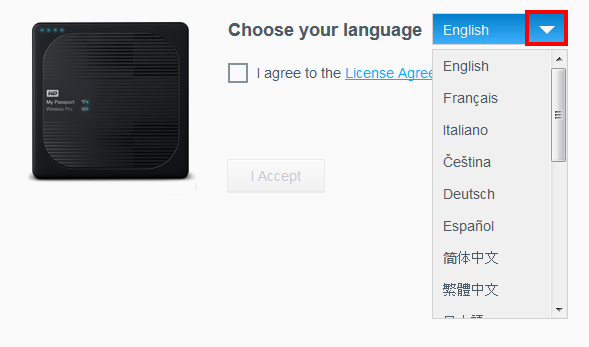 access settings for my passport mac
