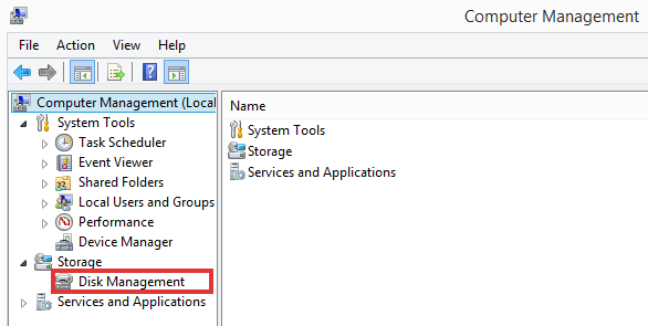 Where Is Disc Management In Vista