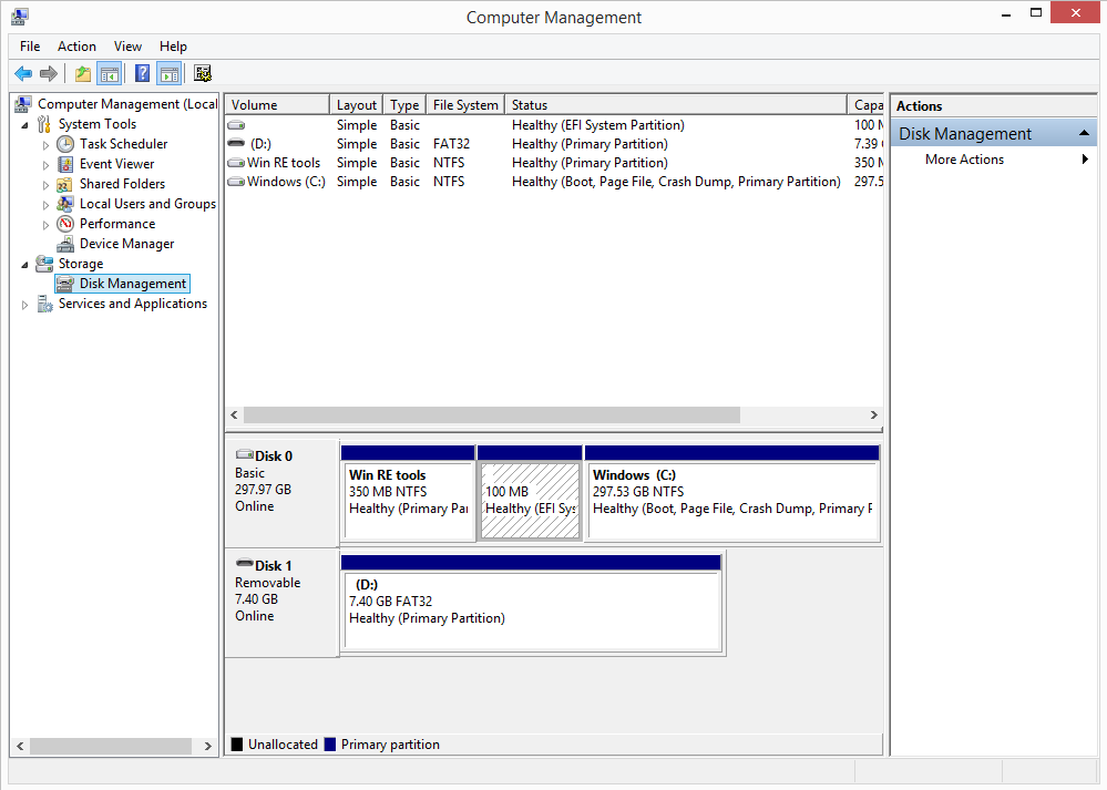 Disk Management Vista Format Hard Drive