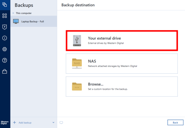 how to backup drives on acronis true image 2019