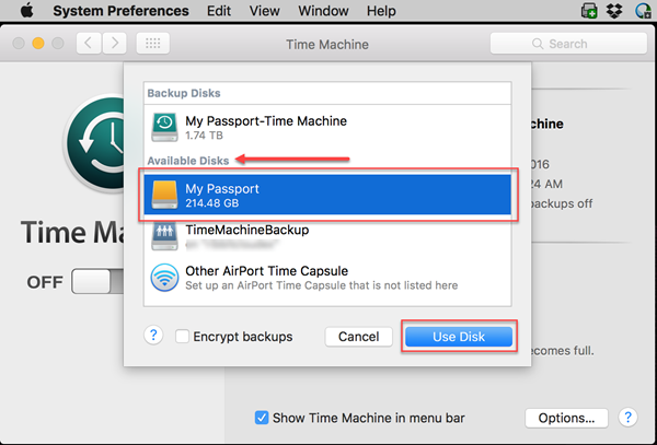 macos restore time machine backup