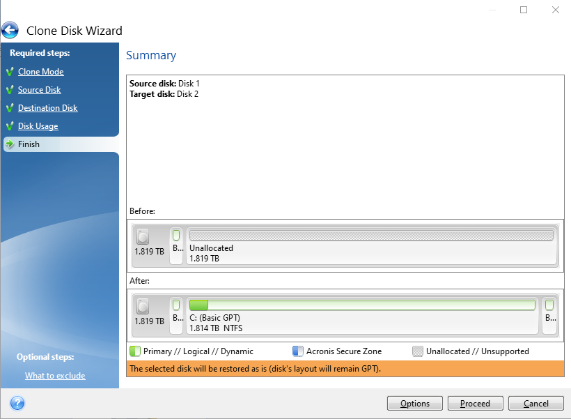 acronis true image does it help ssdr un faster