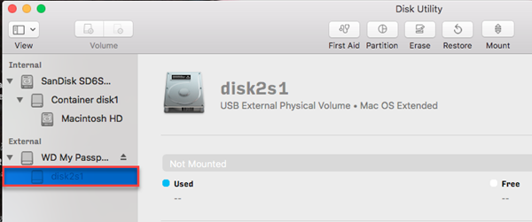 Wd external hard drive for mac