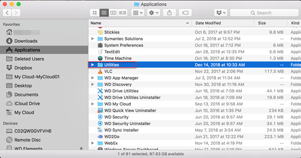 how to format wd elements se for mac