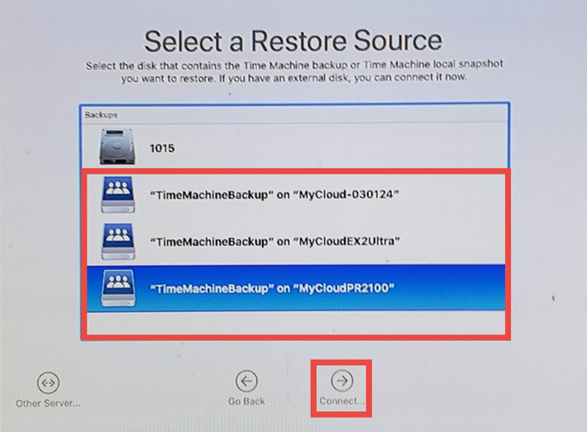 macOS: Recover Time Machine Backups using macOS Recovery Mode