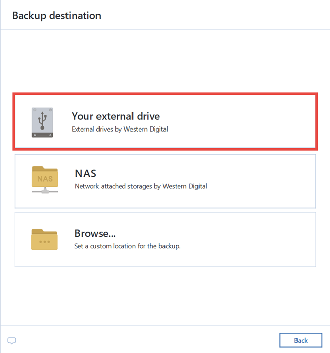 acronis true image copy backup to external drive