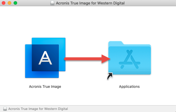 acronis true image red light on external drive