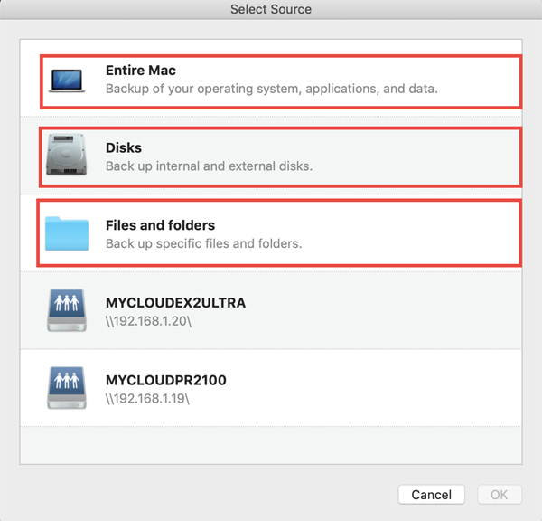 acronis true image disk image backup to external drive