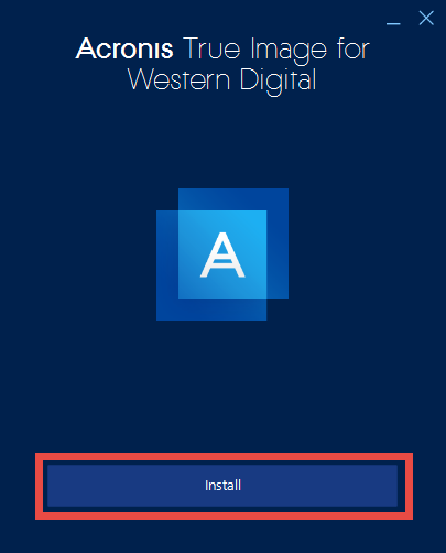 acronis true image wd elements drive