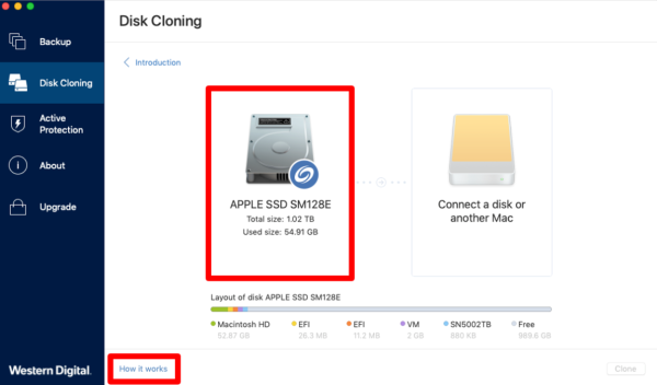 wd ssd dashboard acronis true image