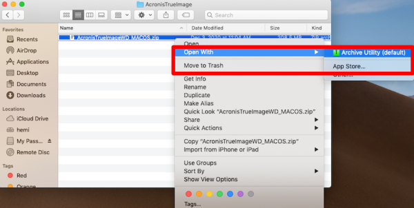 acronis true image mac command line