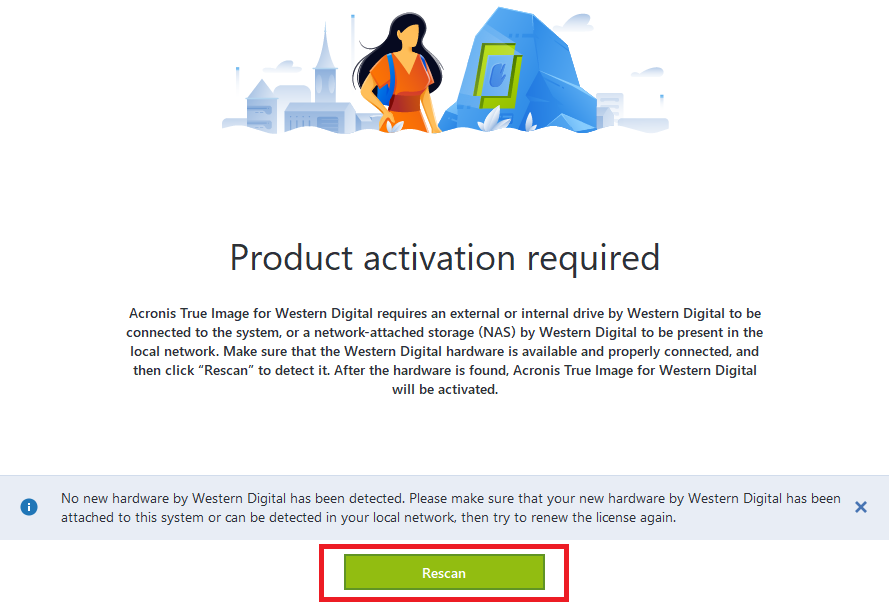 acronis true image for western digital activation