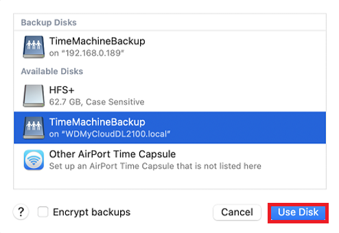 ved siden af Umeki tweet macOS Time Machine "Backup Disk Not Available" or Finder "Connection Error"  on My Cloud OS 5