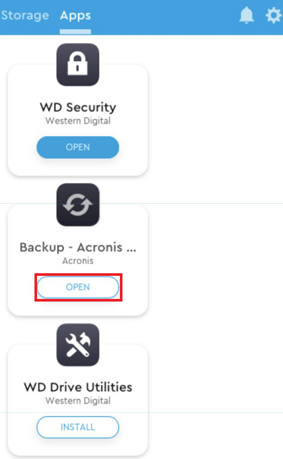 acronis true image wd or wd smartware