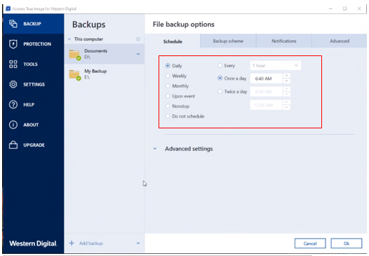 how to image using acronis true image