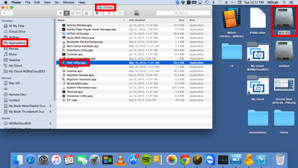 i cannot make partition wd for mac
