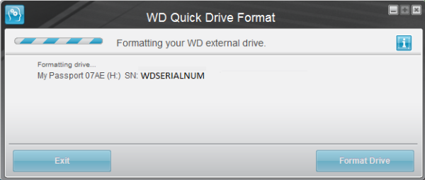 how to format wd external hard drive mac
