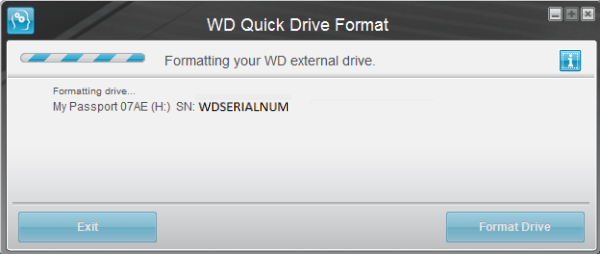 how to format a wd external hard drive for mac