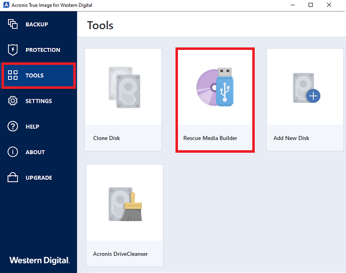 western digital acronis true image cloned drive wont boot