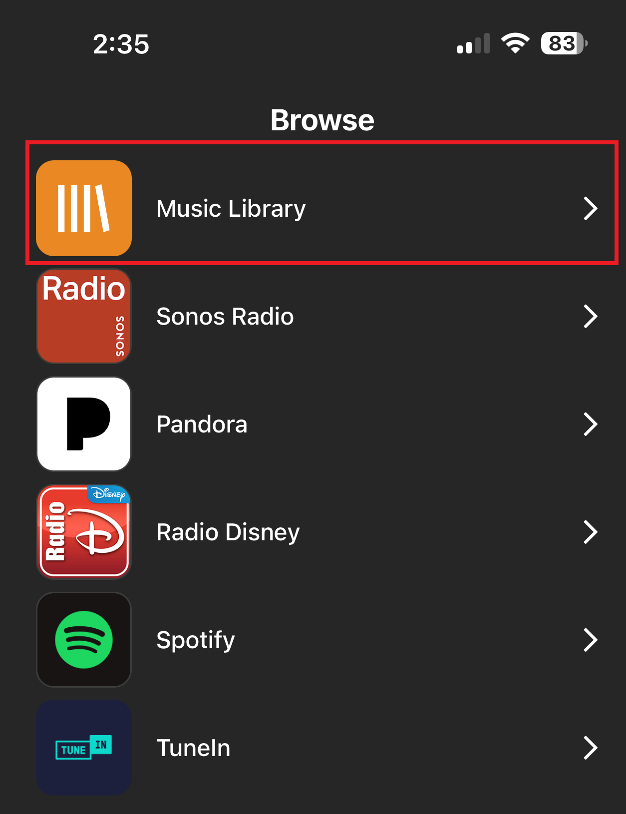 Instructions to add a My Cloud Home to Sonos Music Library using Samba (SMB) Local Network Share