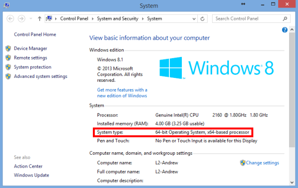 Microsoft Vista 32Bit Vs 64Bit