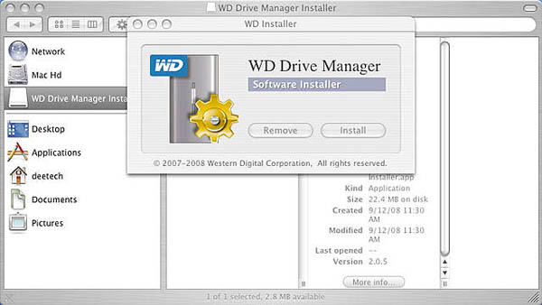 uninstall wd drive utilities mac