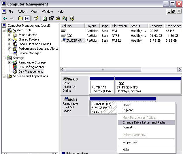 Disco rimovibile NON viene rilevato a causa di una lettera ...