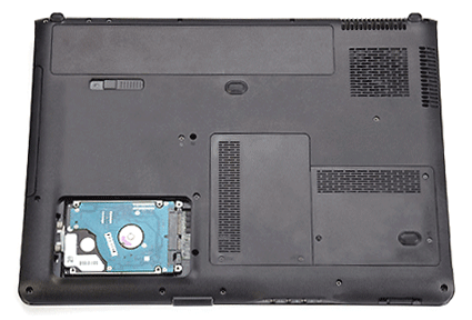 Reemplazo disco duro de computadora portátil en Miami, HDD, SSD