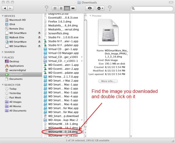 wd smartware virtual cd manager no device found