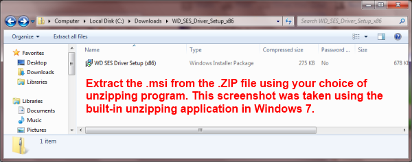 Wd ses device usb device   windows 7 32