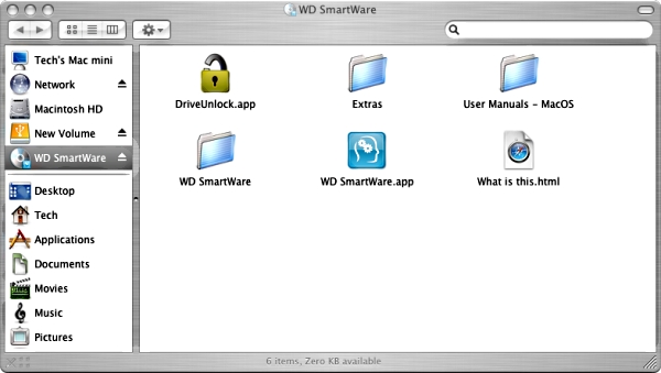 wd smartware virtual cd manager mac