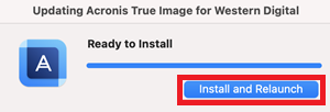 how to update acronis true image without internet