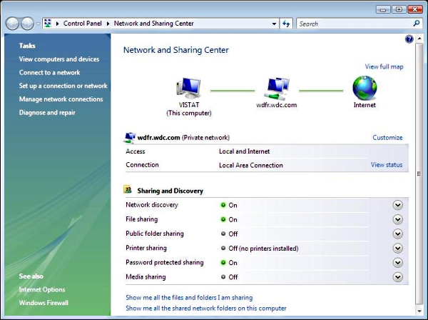 Settings To Connect Laptop To Tv From Windows Vista