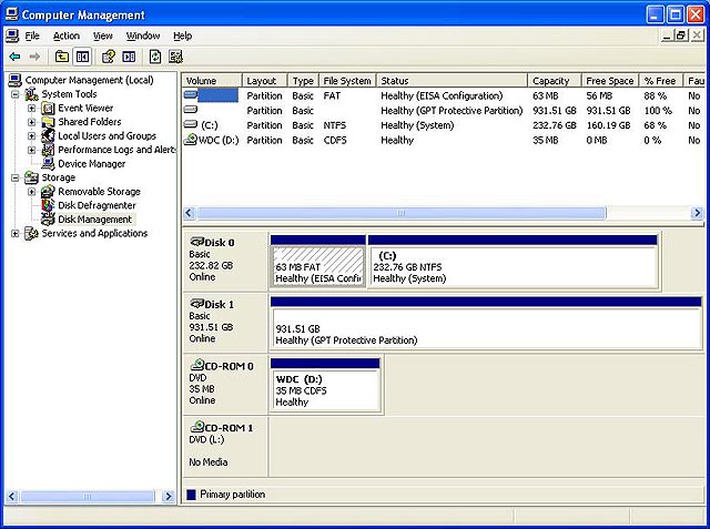 Windows Vista Not Recognising External Hard Drive