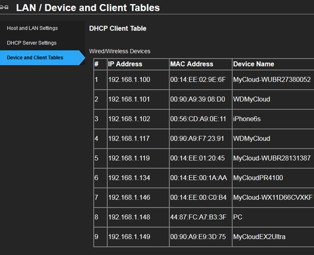 How to Get the IP Address of a WD Network Attached Storage (NAS