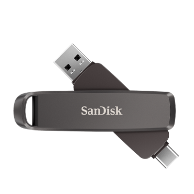 外付けハードディスク・ドライブ SanDisk Slim Dual Drive 1TB USB-A/USB-C SanDisk Slim Dual Drive (SDDDE1) | サンディスク製品サポート